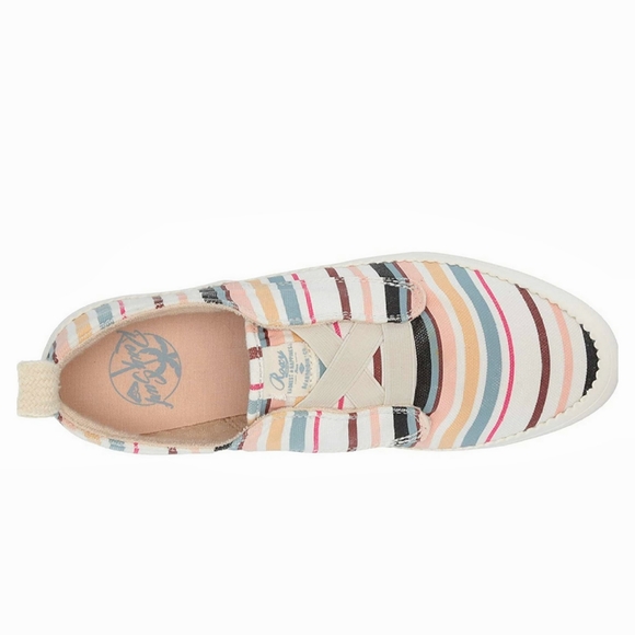 ROXY Shaka Striped Sneaker Shoes Womens size 7.5 - Picture 4 of 7